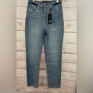 NWT Kut From The Kloth Rachael Fab Ab High Rise Mom Jeans 5 Pkt Size 00